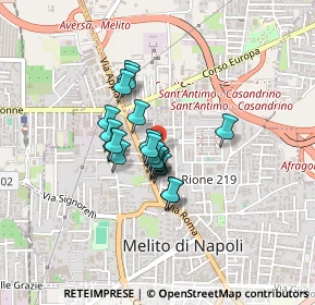 Mappa Via Giuseppe Verdi, 80017 Melito di Napoli NA, Italia (0.2875)
