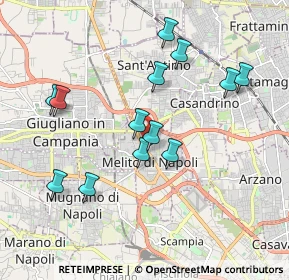 Mappa Via Giuseppe Verdi, 80017 Melito di Napoli NA, Italia (1.97077)