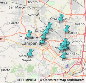 Mappa Via Giuseppe Verdi, 80017 Melito di Napoli NA, Italia (3.41929)