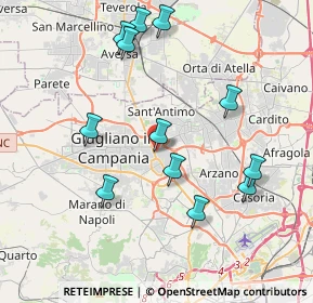 Mappa Via Giuseppe Verdi, 80017 Melito di Napoli NA, Italia (4.34667)