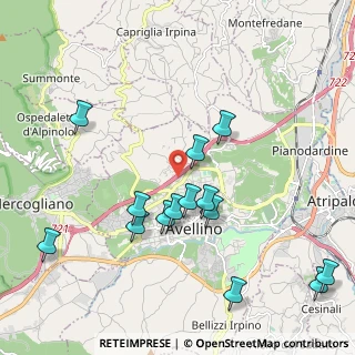 Mappa Autostrada A16 km 44.200 dir. Nord-Est, 83100 Avellino AV, Italia (2.34714)