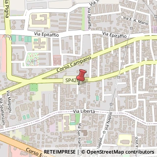 Mappa Via Luigi Galvani, 3, 80014 Giugliano in Campania NA, Italia, 80014 Giugliano in Campania, Napoli (Campania)