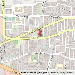 Mappa Via Innamorati, 200, 80014 Giugliano in Campania, Napoli (Campania)