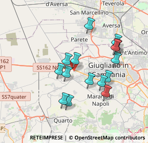 Mappa Via Salicelle, 80019 Qualiano NA, Italia (3.51133)