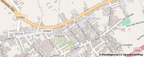 Mappa San Vitaliano