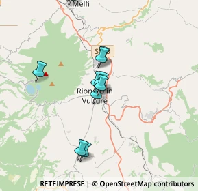 Mappa Via Umberto Iº, 85028 Rionero In Vulture PZ, Italia (4.37231)