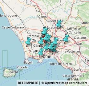 Mappa Via degli Eucalipti, 80017 Melito di Napoli NA, Italia (8.02357)