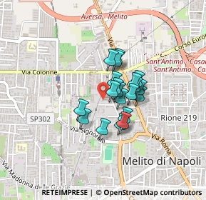 Mappa Via degli Eucalipti, 80017 Melito di Napoli NA, Italia (0.277)