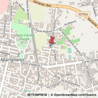 Mappa Via S. Francesco D'Assisi, 40, 80034 Marigliano NA, Italia, 80034 Marigliano, Napoli (Campania)