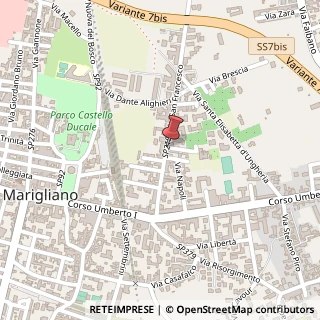 Mappa Via San Francesco, 46, 80034 Marigliano, Napoli (Campania)