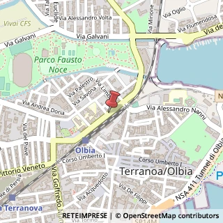 Mappa Via D'Annunzio Gabriele, Olbia, OT 07026, 07026 Olbia SS, Italia, 07026 Olbia, Olbia-Tempio (Sardegna)