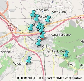 Mappa Piazza P. Maggio, 80035 Nola NA, Italia (1.4275)