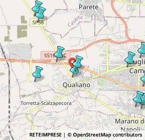 Mappa Via Raffaele Vallefuoco, 80019 Qualiano NA, Italia (2.83)