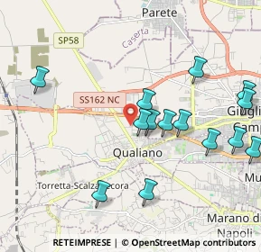 Mappa Via Raffaele Vallefuoco, 80019 Qualiano NA, Italia (2.31286)