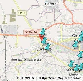 Mappa Via Raffaele Vallefuoco, 80019 Qualiano NA, Italia (3.20273)