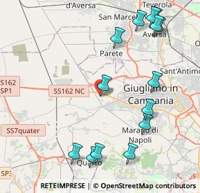 Mappa Via Raffaele Vallefuoco, 80019 Qualiano NA, Italia (5.39071)