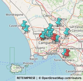 Mappa Via Raffaele Vallefuoco, 80019 Qualiano NA, Italia (12.10692)