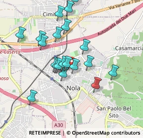 Mappa Piazza Sant'Antonio Abate, 80035 Nola NA, Italia (0.9085)