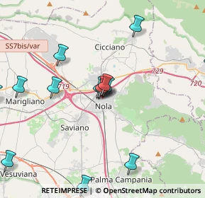 Mappa Via Fontanarosa, 80035 Nola NA, Italia (4.67286)