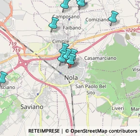 Mappa Via Fontanarosa, 80035 Nola NA, Italia (2.05545)