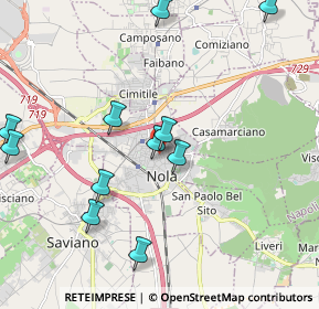 Mappa Via Fontanarosa, 80035 Nola NA, Italia (2.37909)