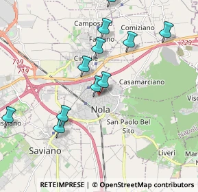Mappa Via Fontanarosa, 80035 Nola NA, Italia (2.13636)