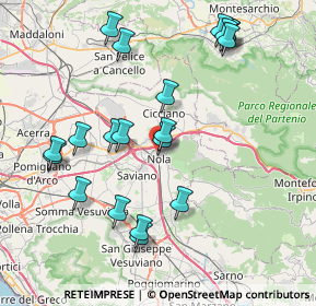 Mappa Piazza Sant'Antonio Abate, 80035 Nola NA, Italia (9.059)