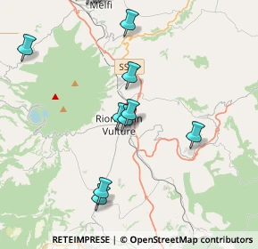 Mappa Via Granata Michele, 85028 Rionero In Vulture PZ, Italia (5.67467)