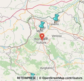 Mappa Via Granata Michele, 85028 Rionero In Vulture PZ, Italia (38.93938)