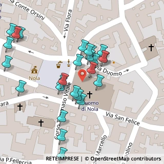 Mappa Via Duomo, 80035 Nola NA, Italia (0.03462)