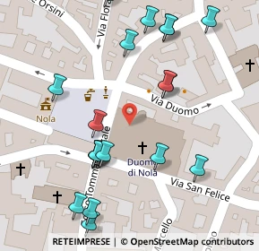 Mappa Via Duomo, 80035 Nola NA, Italia (0.0775)