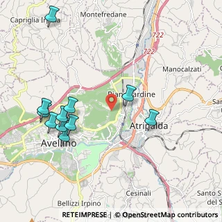 Mappa Contrada Fontanetta, 83100 Avellino AV, Italia (2.41545)