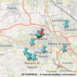 Mappa Via Aniello Palumbo, 80016 Giugliano in Campania NA, Italia (1.835)
