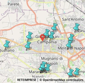 Mappa Vico Quercia, 80014 Giugliano in Campania NA, Italia (2.64813)