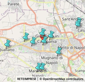 Mappa Vico Quercia, 80014 Giugliano in Campania NA, Italia (2.15273)
