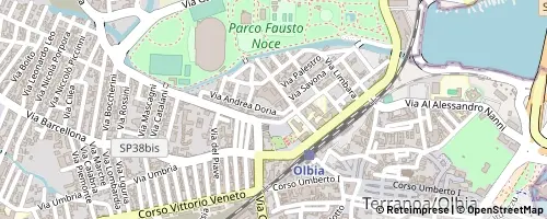 Mappa Olbia