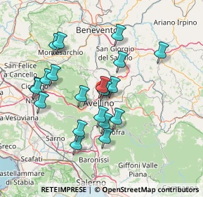 Mappa Contrada Amoretta, 83100 Avellino AV, Italia (14.6905)