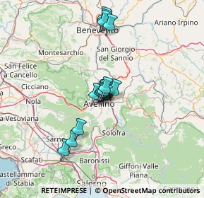 Mappa Contrada Amoretta, 83100 Avellino AV, Italia (10.914)