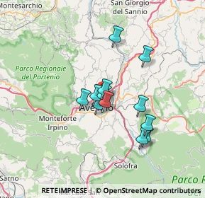 Mappa Contrada Amoretta, 83100 Avellino AV, Italia (5.5025)