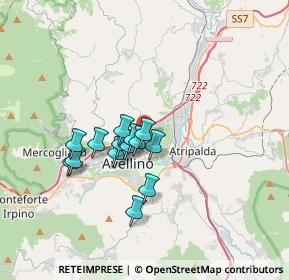Mappa Contrada Amoretta, 83100 Avellino AV, Italia (2.73857)