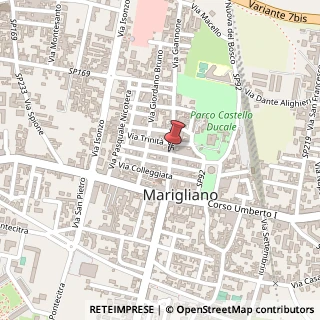 Mappa Via Porta San Pietro,  15, 80034 Marigliano, Napoli (Campania)