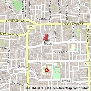 Mappa Via Mattia Coppola, 42, 80014 Giugliano in Campania, Napoli (Campania)