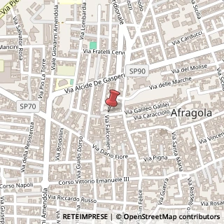 Mappa Via Falconieri, 42, 80021 Afragola, Napoli (Campania)