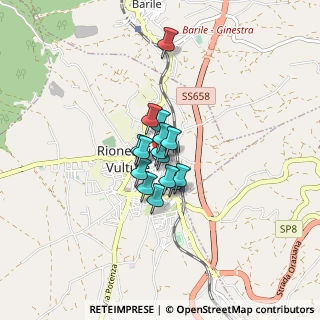 Mappa Via Giuseppe Garibaldi, 85028 Rionero In Vulture PZ, Italia (0.46867)