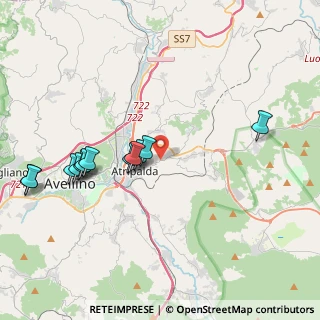 Mappa Contrada Breccelle rosse, 83050 San Potito ultra AV, Italia (4.45333)