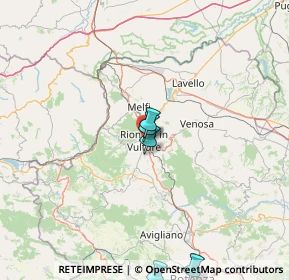 Mappa Via Marconi, 85028 Rionero In Vulture PZ, Italia (33.53273)