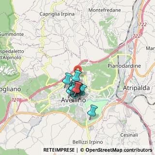Mappa Via Pasquale Greco, 83100 Avellino AV, Italia (1.3)