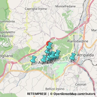 Mappa Via Pasquale Greco, 83100 Avellino AV, Italia (1.40273)
