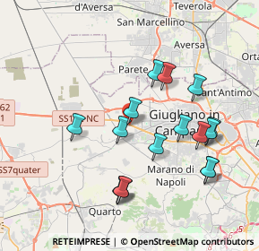 Mappa Via degli Etruschi, 80019 Qualiano NA, Italia (4.02313)