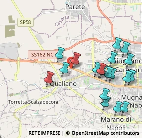 Mappa Via degli Etruschi, 80019 Qualiano NA, Italia (2.37263)